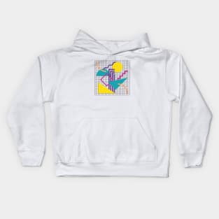 Memphis Pattern 65 / 80s Retro Kids Hoodie